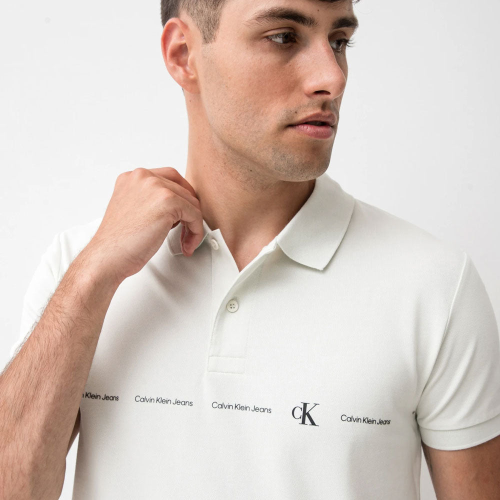 Repeat Logo Golfer  - Offwhite