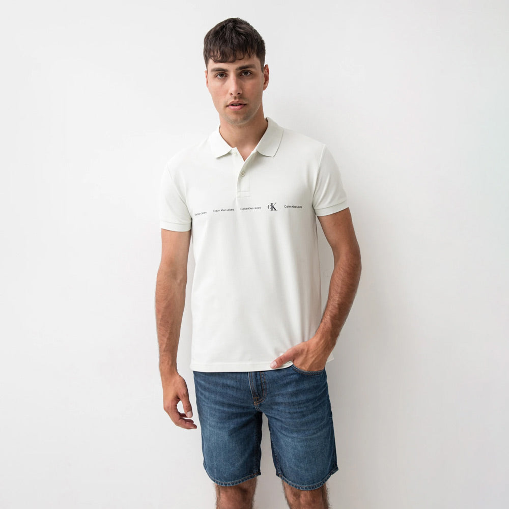 Repeat Logo Golfer  - Offwhite