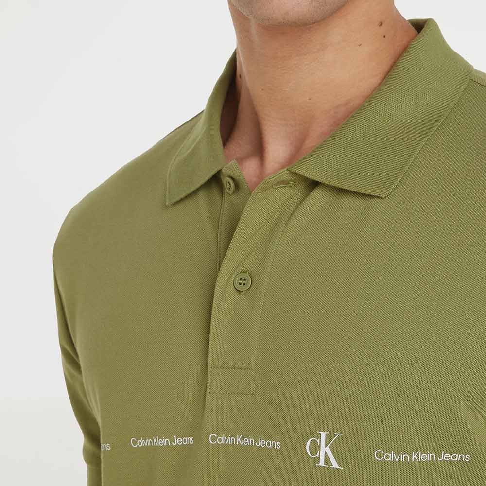 Repeat Logo Golfer - Olive