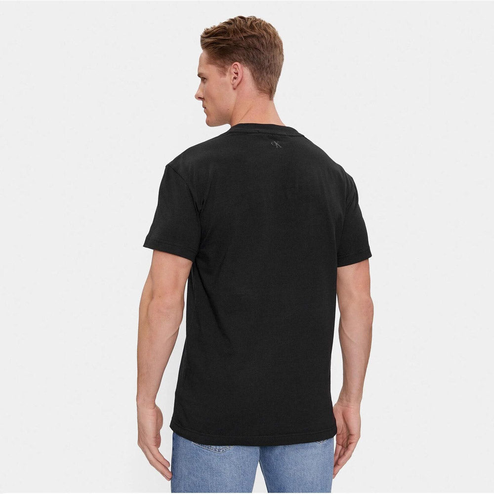 Logo Repeat T- Shirt - Black