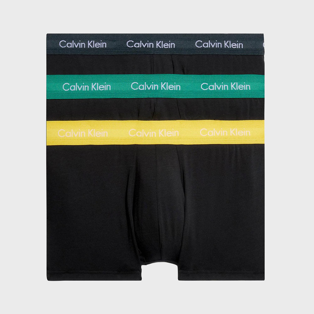 3 Pack Low Rise Trunk - Black Multi