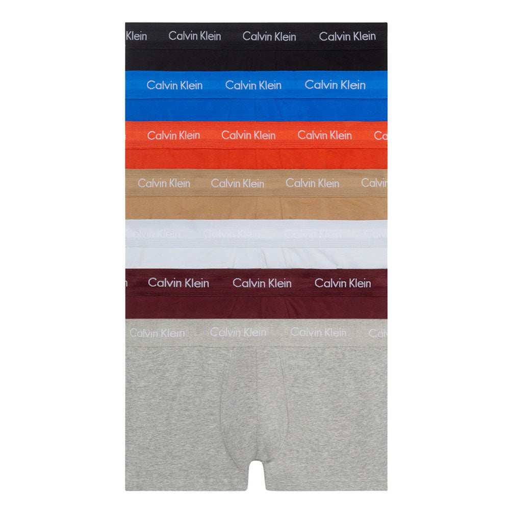 Calvin Klein Low Rise Trunk 7 Pack - Multi