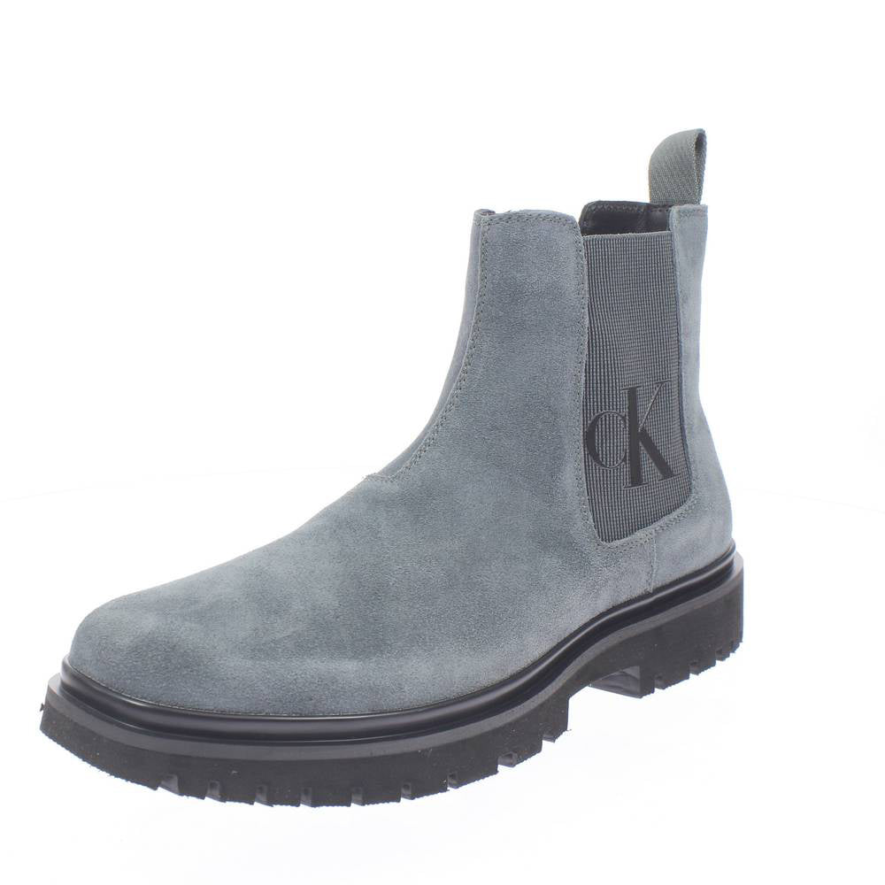 Lug Mid Chelsea Boot - Grey