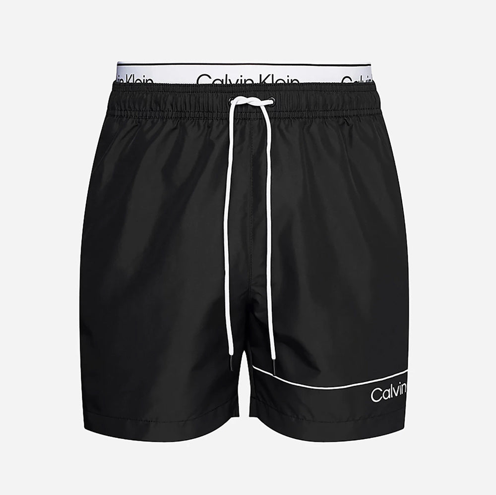 Double Swim Shorts - Black