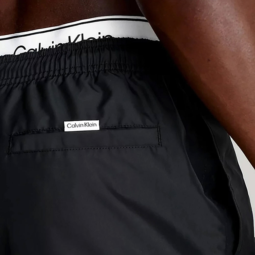 Double Swim Shorts - Black