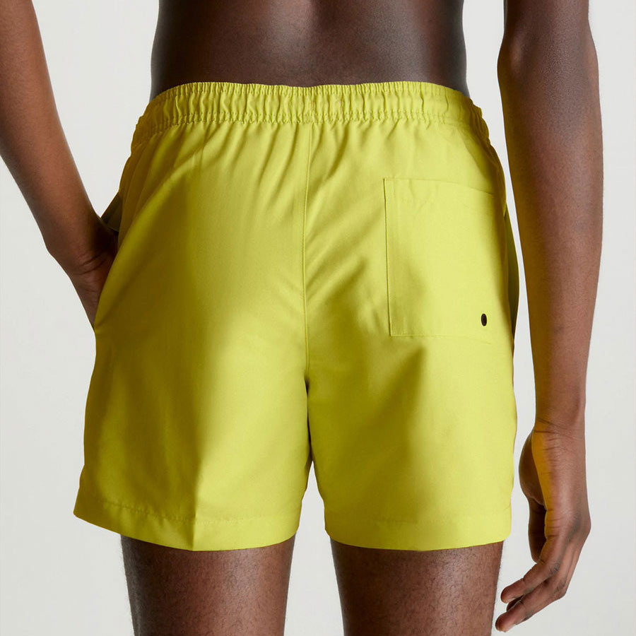 Medium Drawstring Swim Short - Yellow