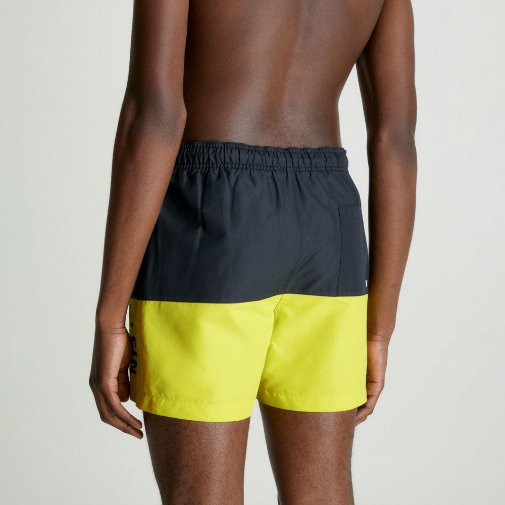 Medium Drawstring Swim Short - Yellow