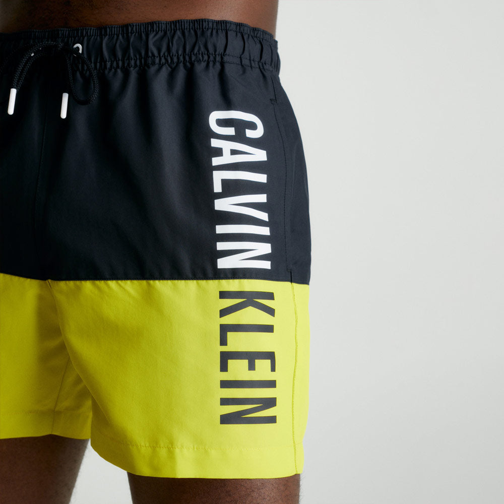 Medium Drawstring Swim Short - Yellow