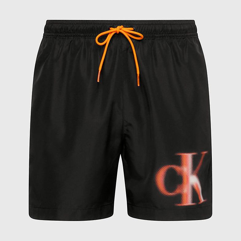 Graphic Swim Short - Black