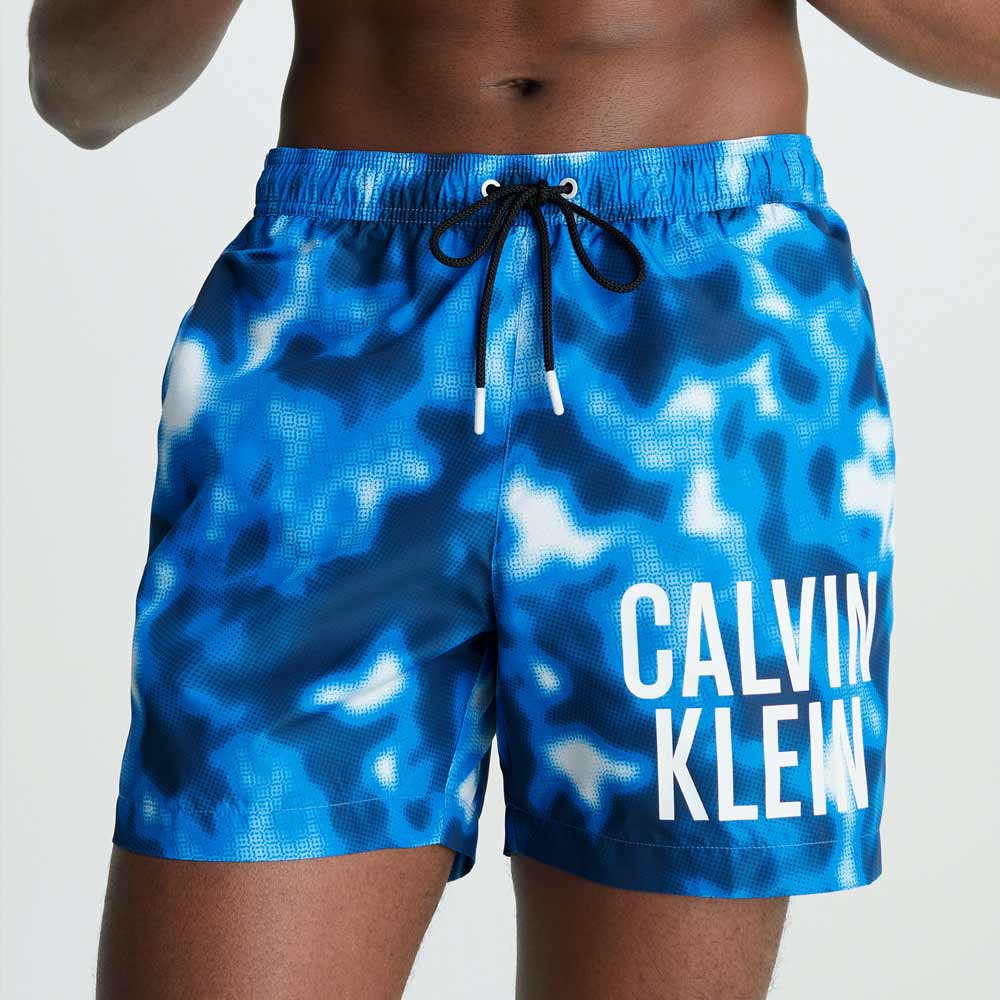 Medium Drawstring Swim Short - Blue