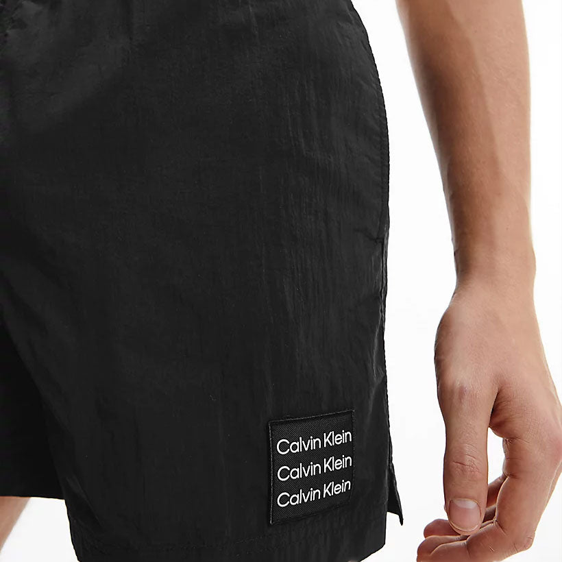 Medium Drawstring Shorts - Black