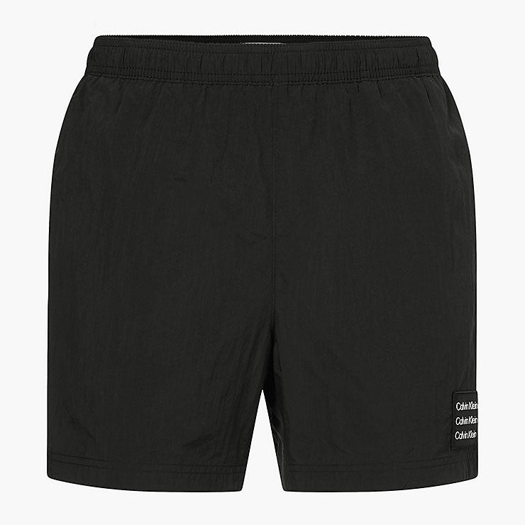 Medium Drawstring Shorts - Black