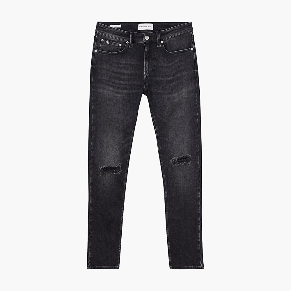 Men's Skinny Jeans - Denim Black