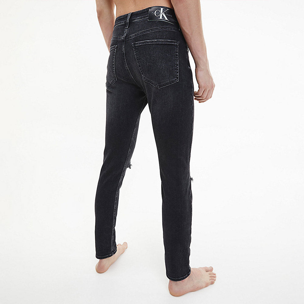 Men's Skinny Jeans - Denim Black