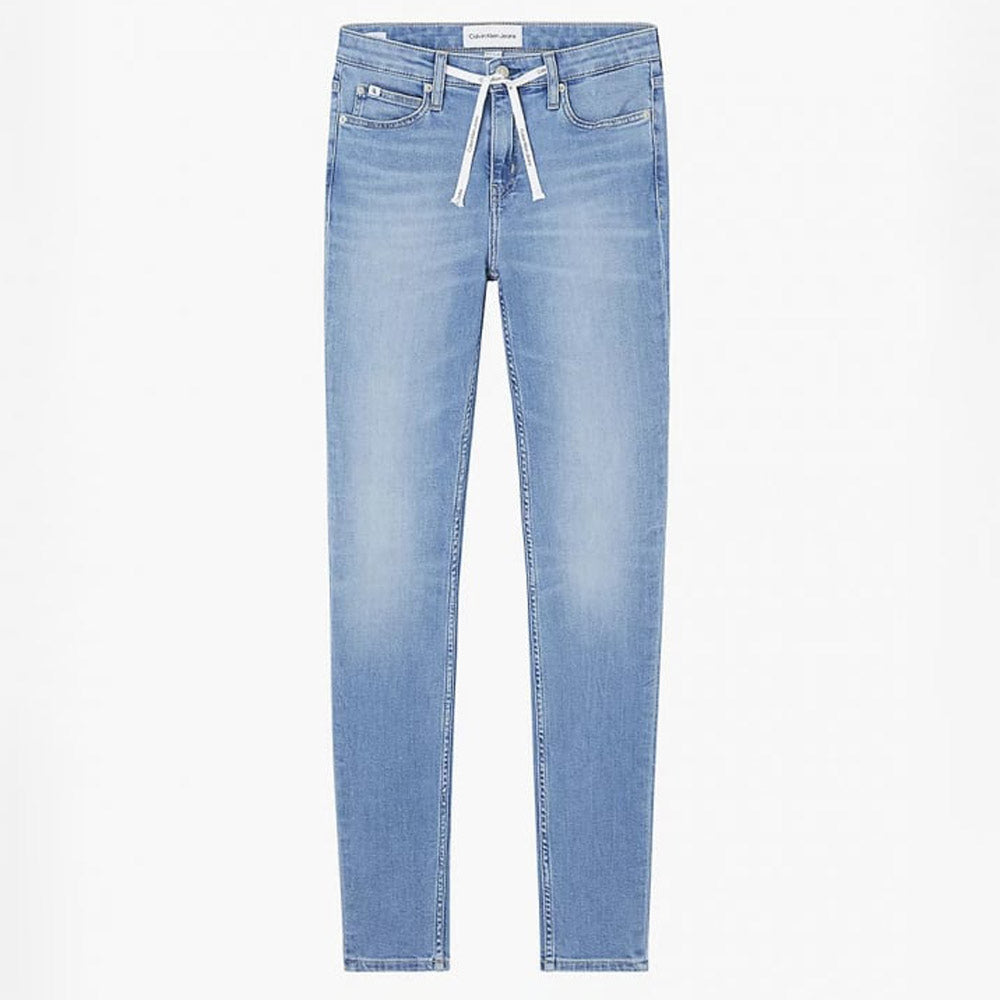 Mid-Rise Skinny Jeans - Denim Medium