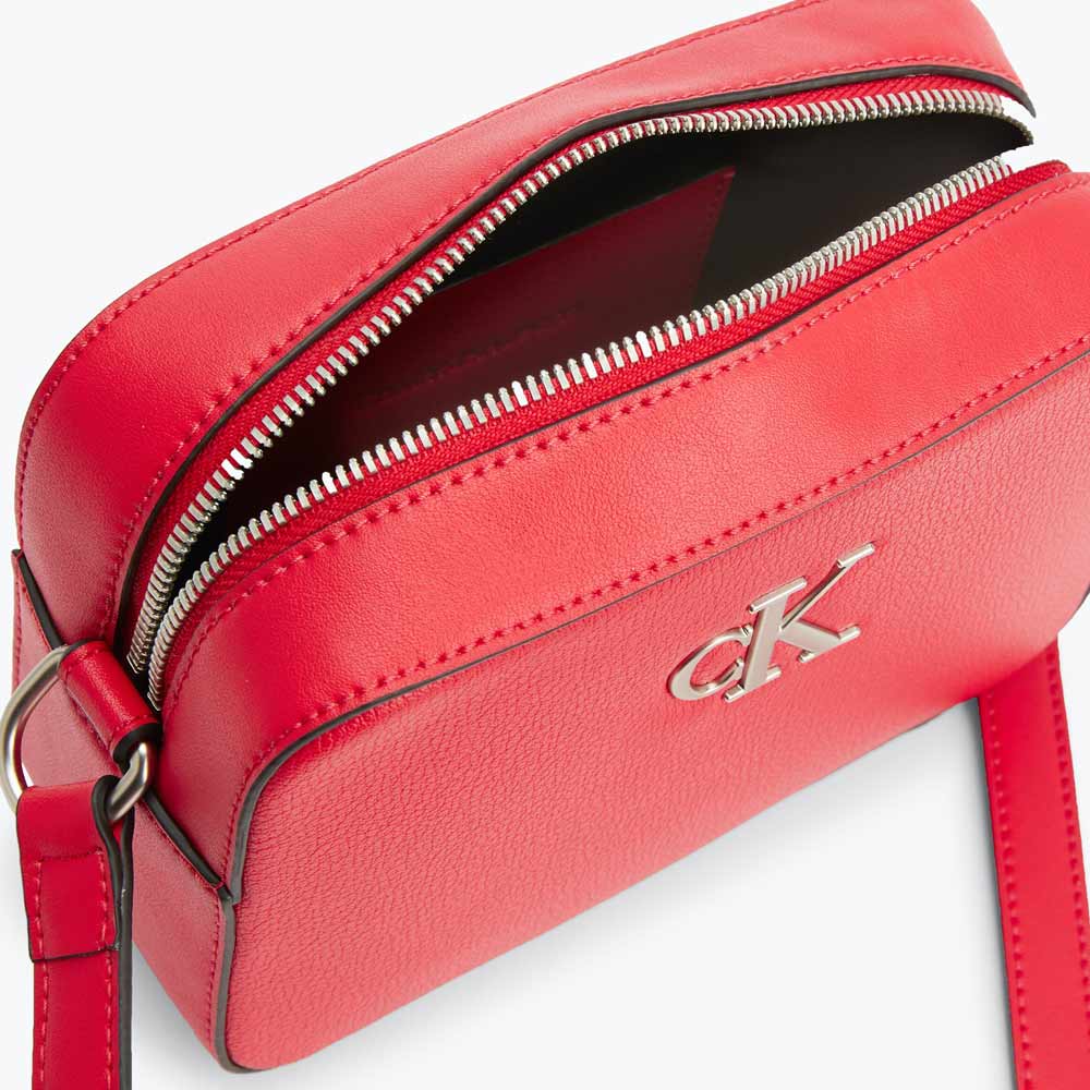 Minimal Monogram Camera Bag - Hot Pi