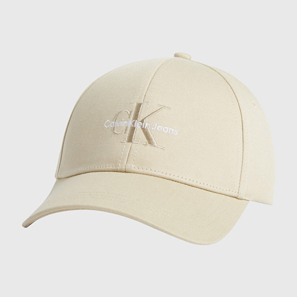 Mono Logo Embroidery Cap - Khaki