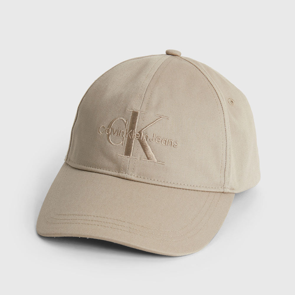 Monogram Embroidery Cap - Sand