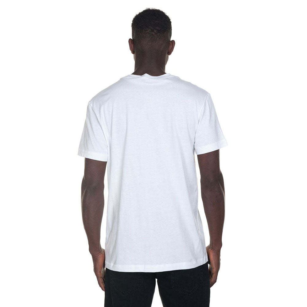 Monogram Logo Pocket Cotton T-Shirt - White