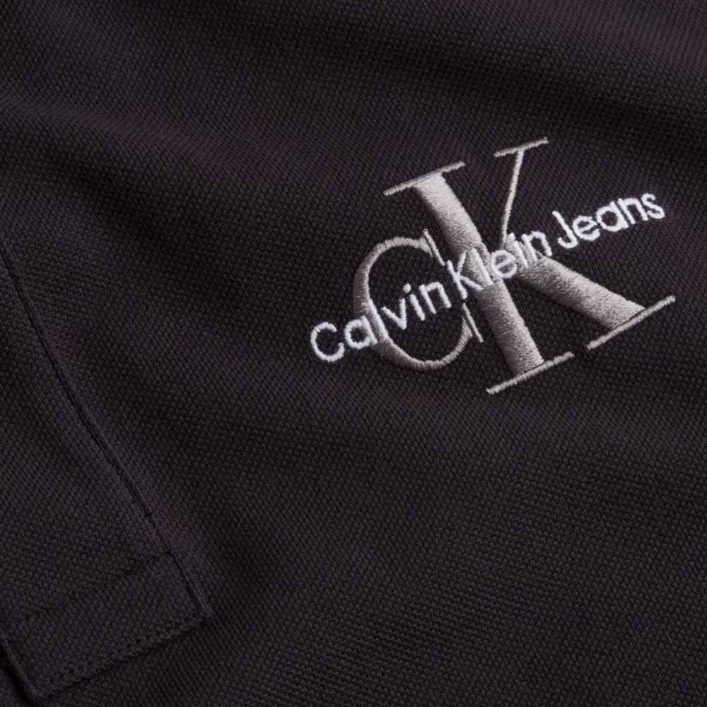 Monogram Logo Polo - Black