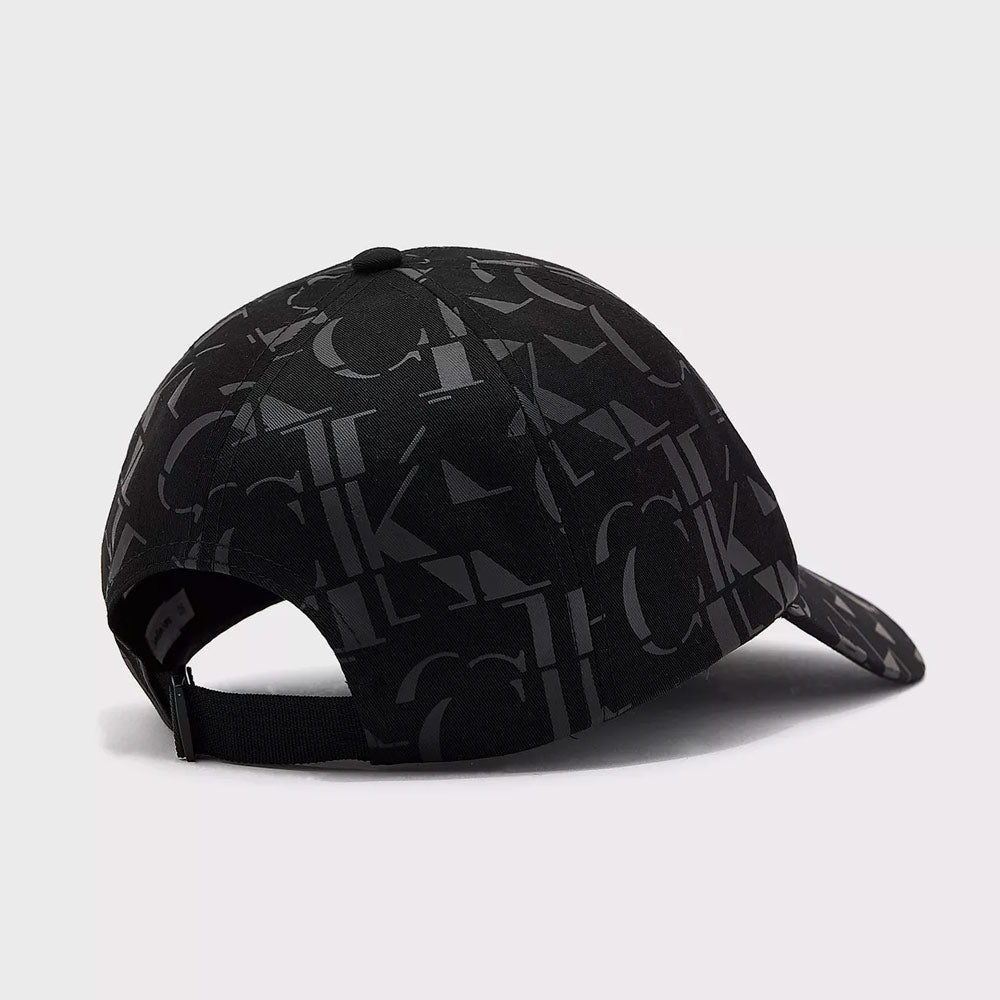 Monogram Soft All Over Print Cap - Black