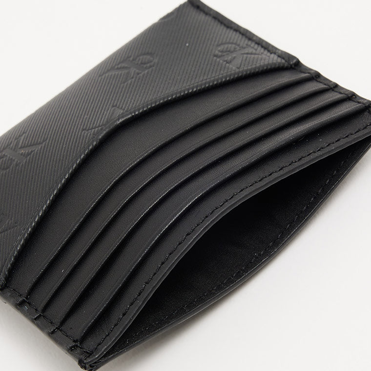 Monogram Soft Card Case  - Black