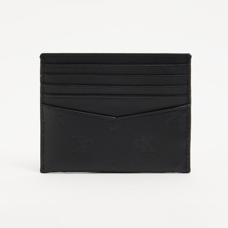 Calvin Klein Monogram Soft Cardcase  - Black