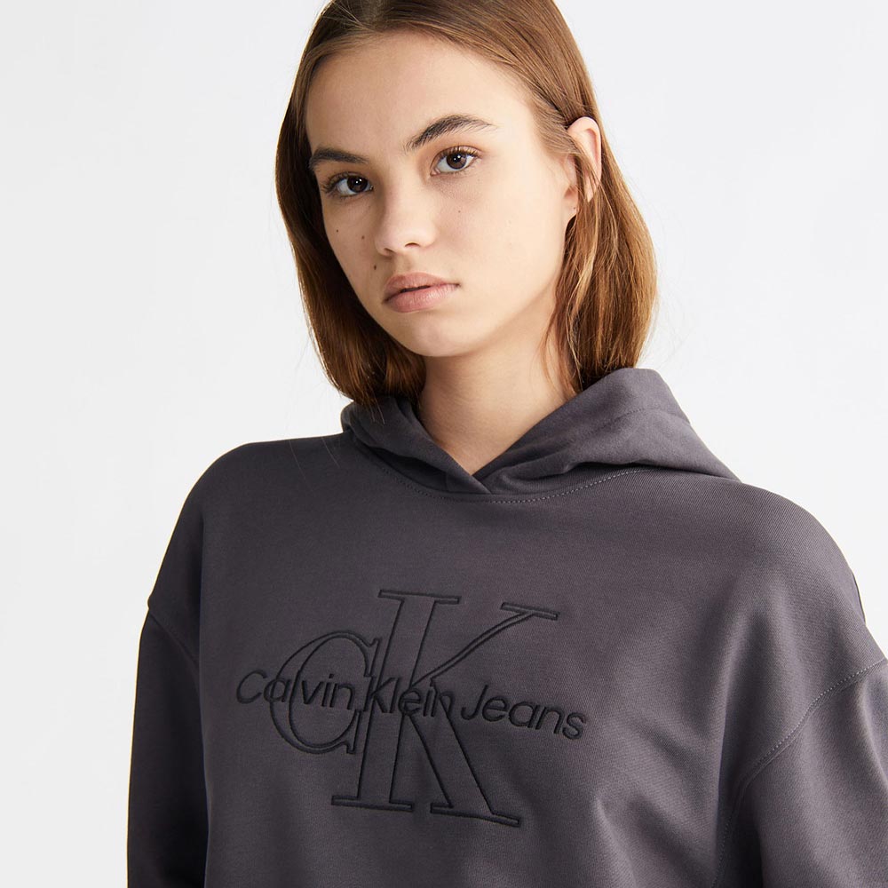 Monologo Hoodie - Washed Black