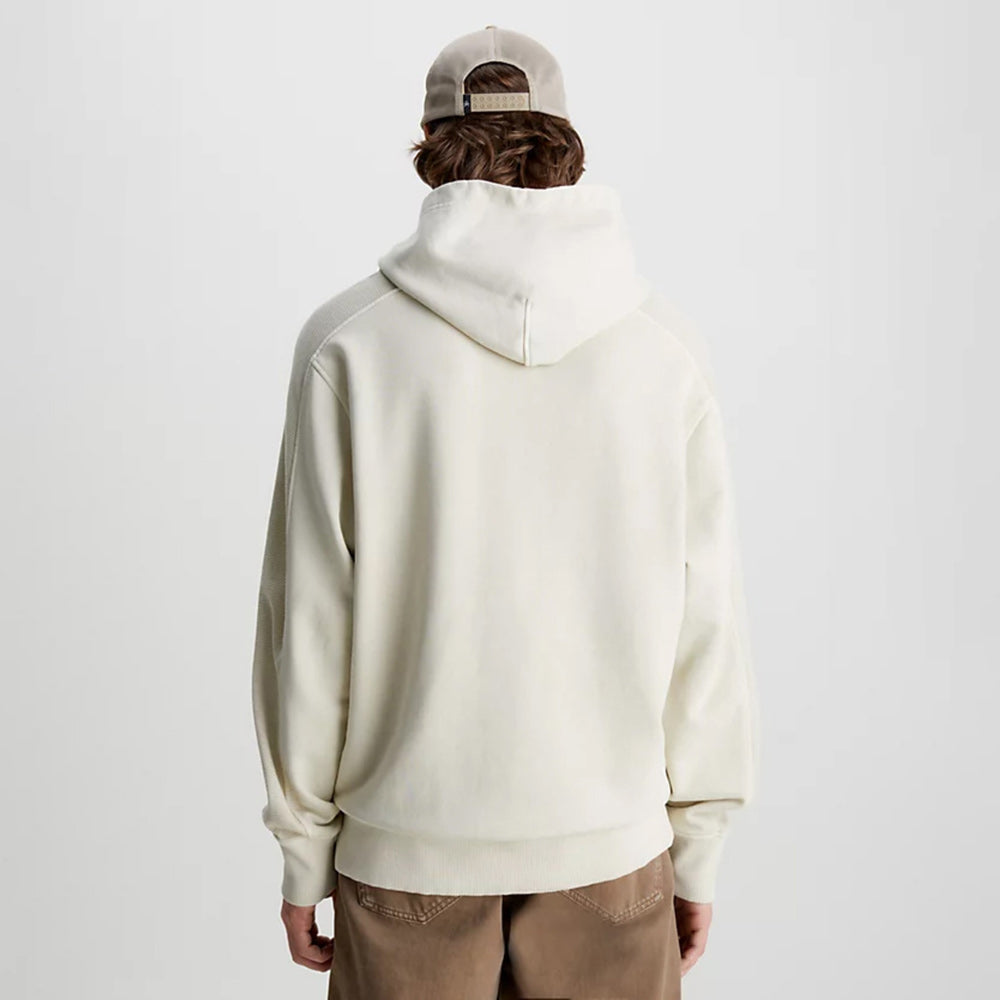 Monologo Mineral Dye Hoodie - Beige