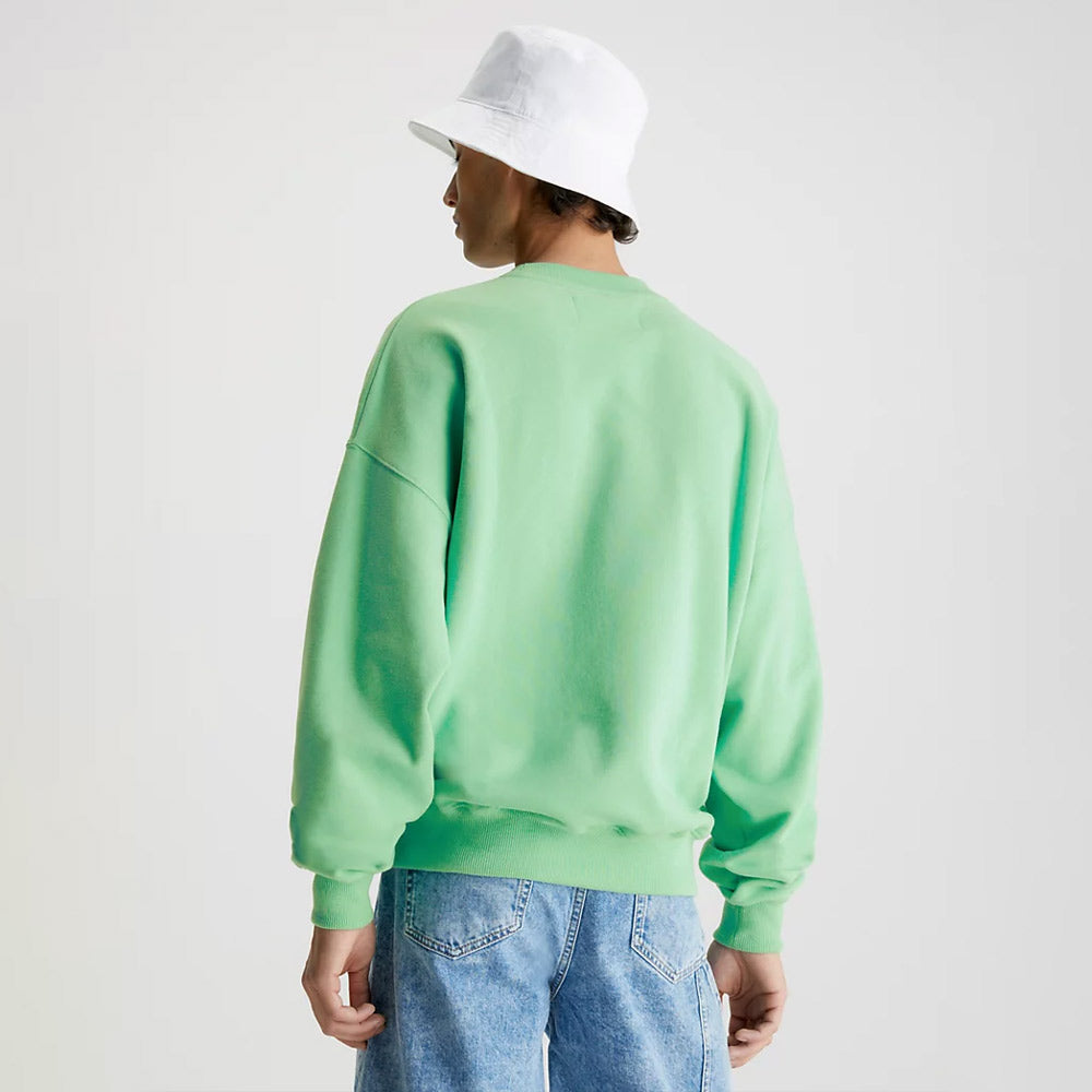 Monologo Oversized Crew Neck - Green