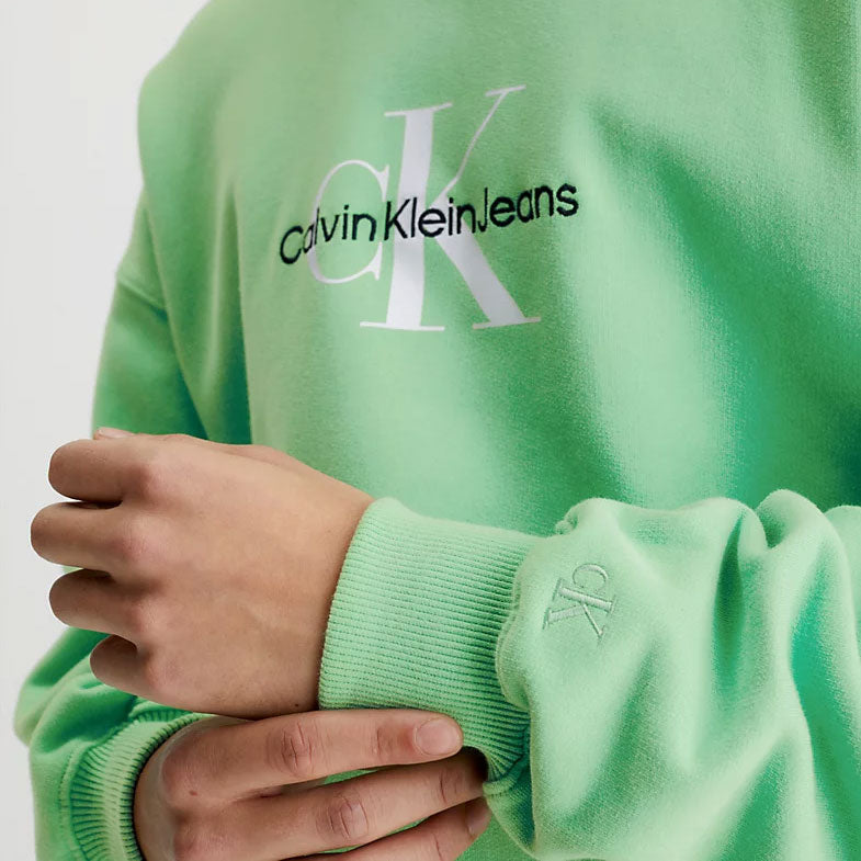 Monologo Oversized Crew Neck - Green