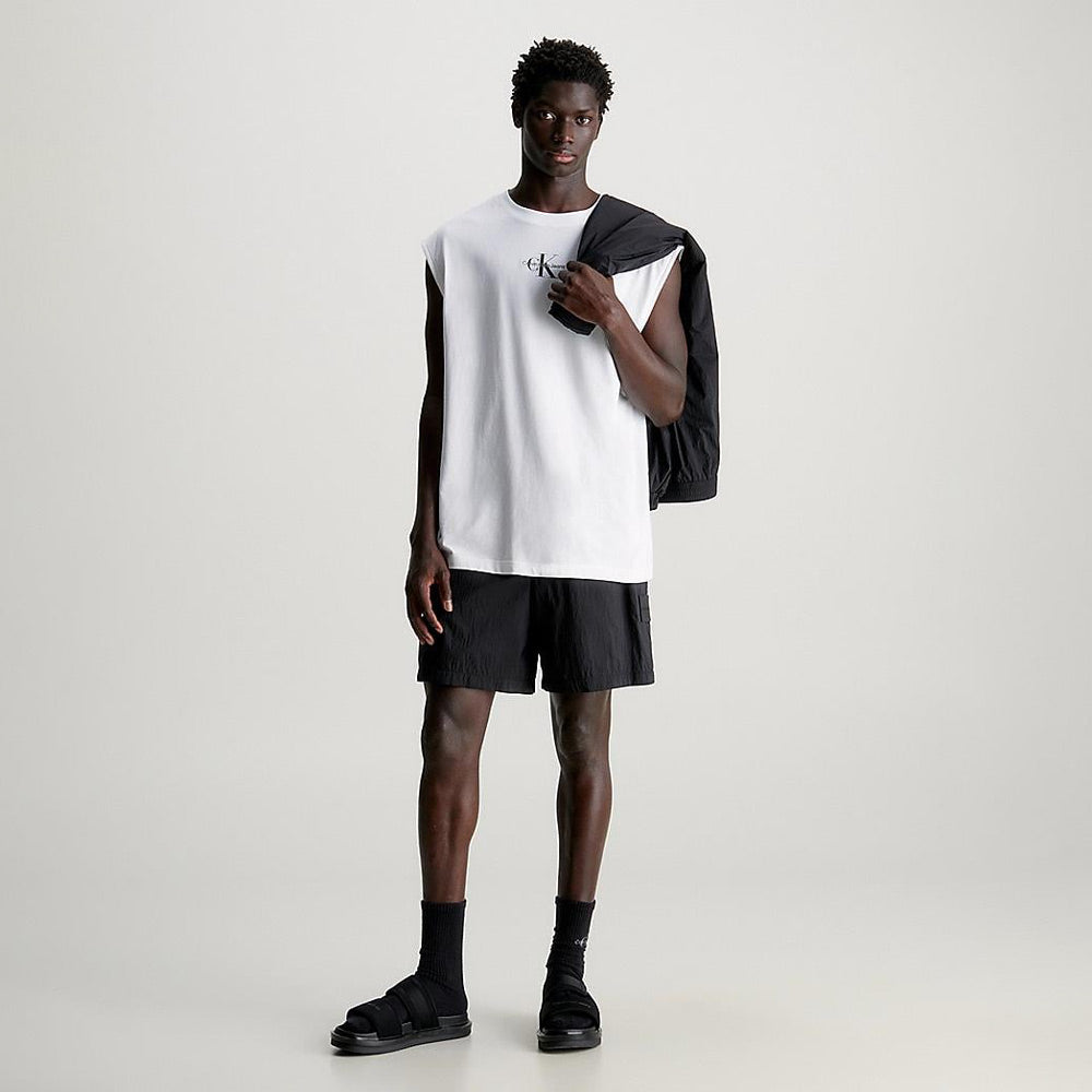 Monologo Sleeveless T-Shirt - White