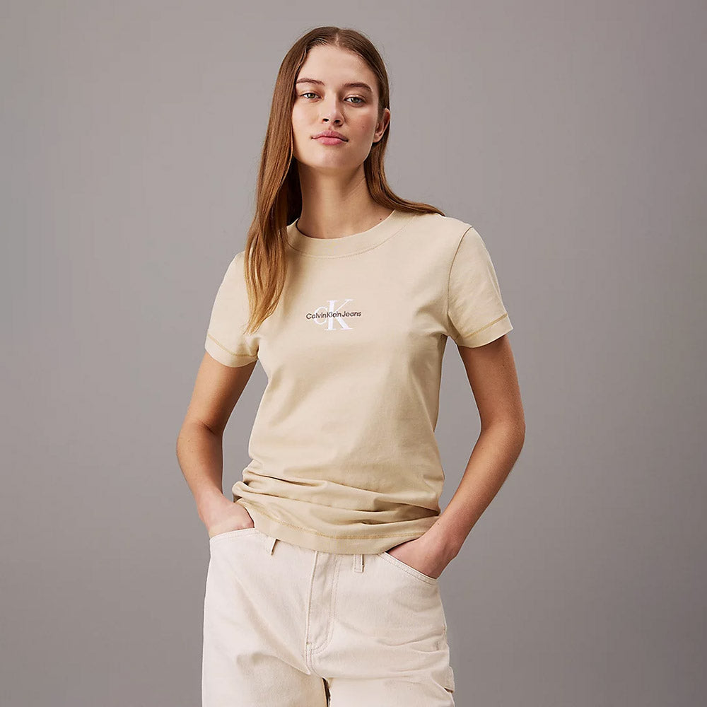 Monologo Slim T-Shirt - Khaki