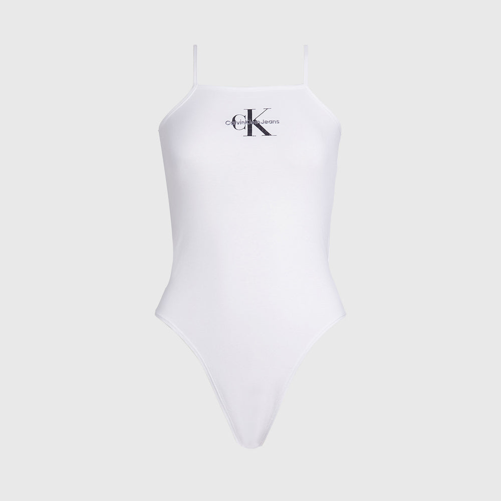 Strappy Bodysuit - White