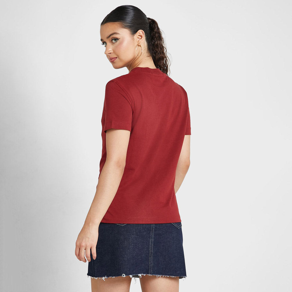 Monologo T-Shirt - Burgundy