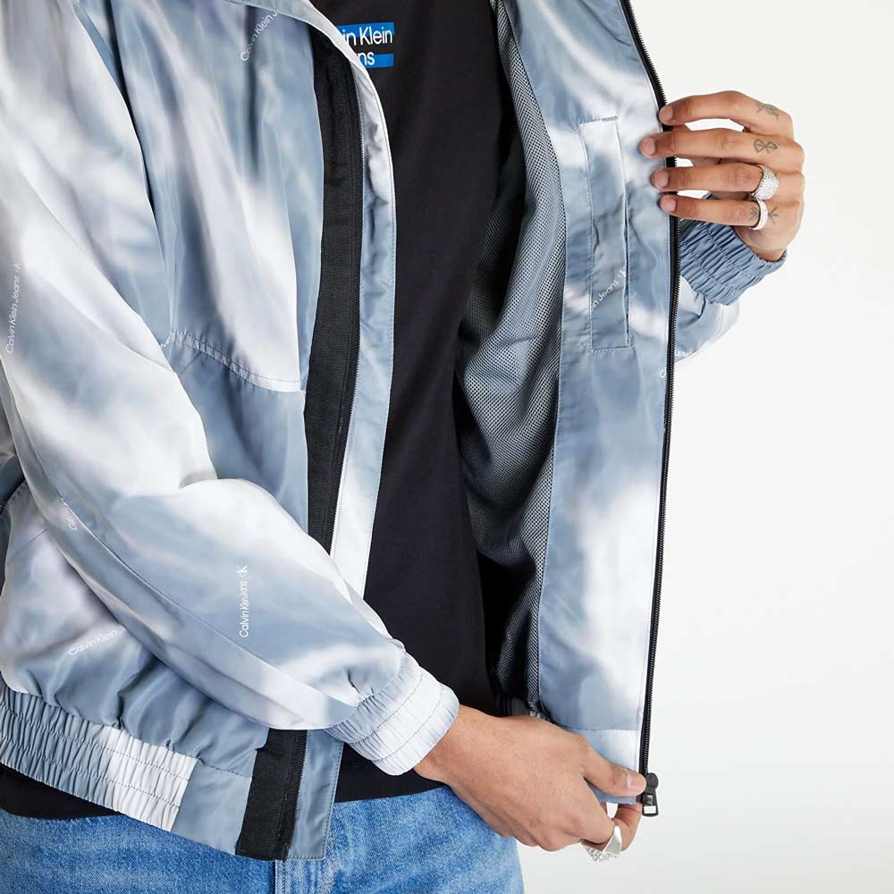 Motion Blur Windbreaker - Print