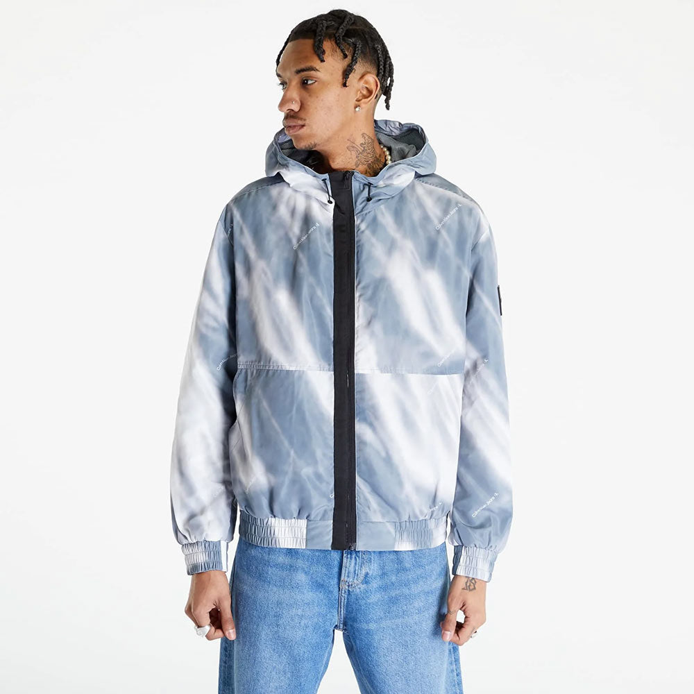 Motion Blur Windbreaker - Print