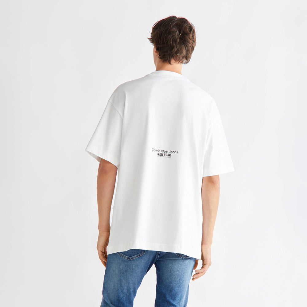 Motion Graphic T-Shirt - White