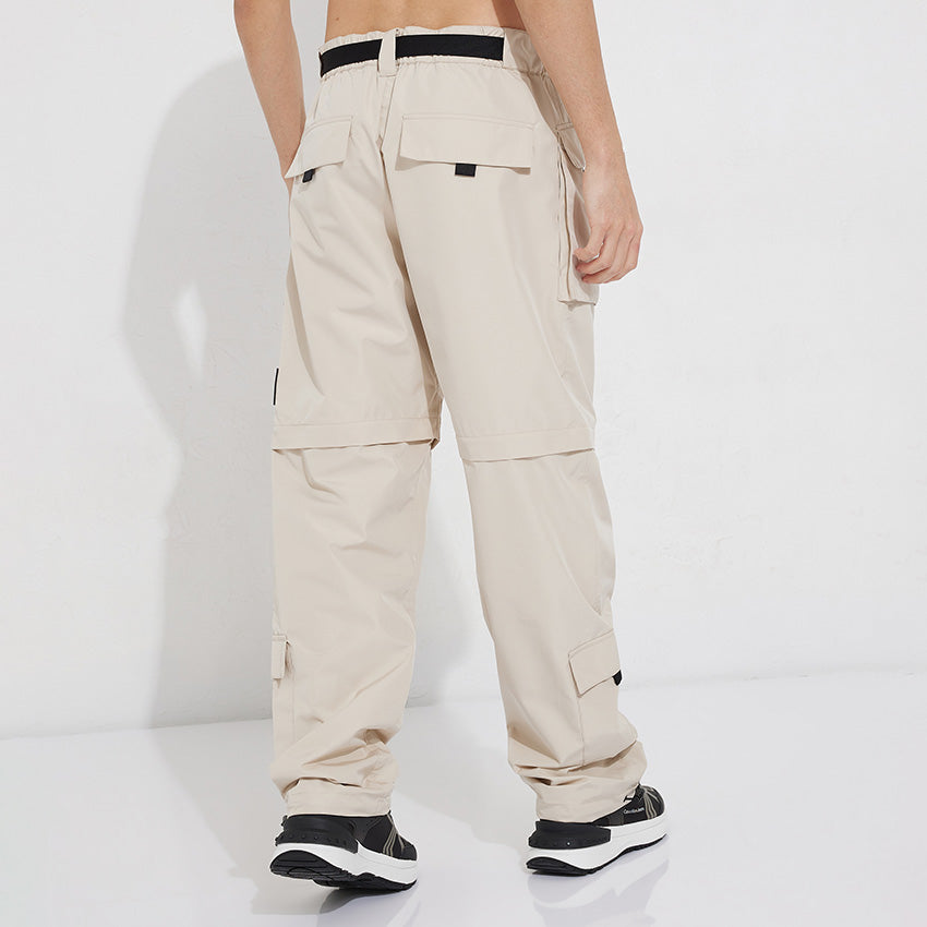 Multifunctional Zip-Off Pant - Beige