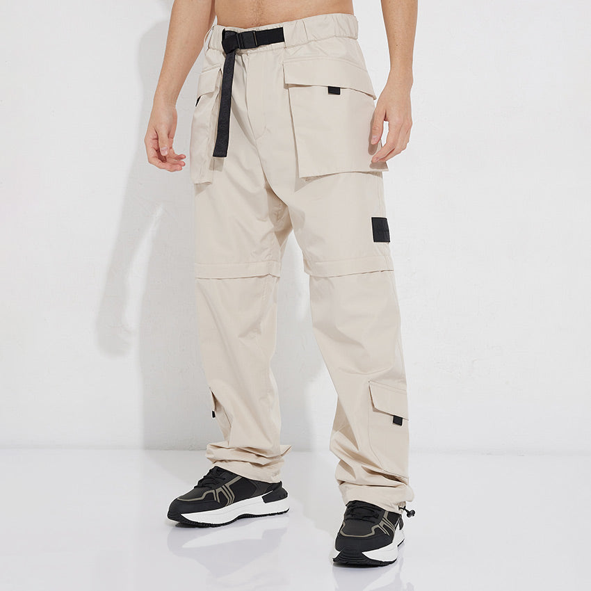 Multifunctional Zip-Off Pant - Beige