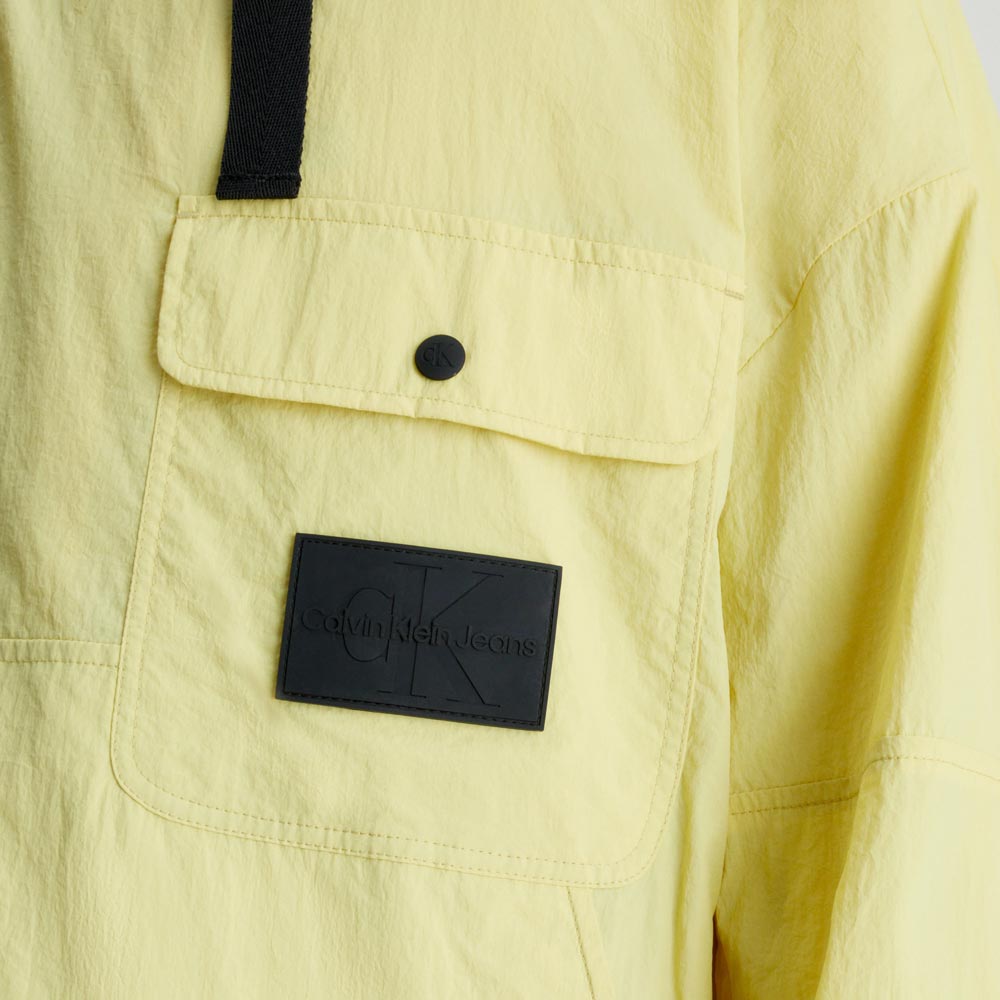 Nylon Lightweight Popover - Yellow