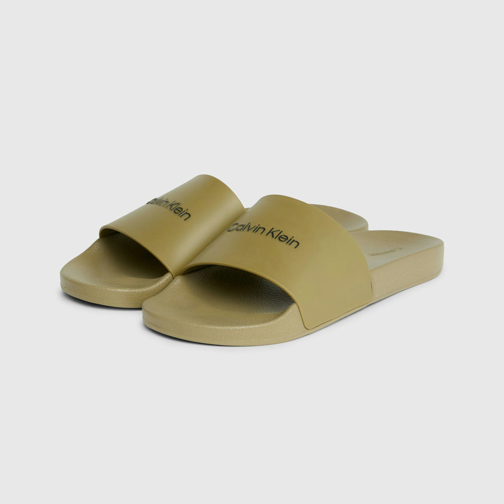 Rubber Pool Slide - Olive