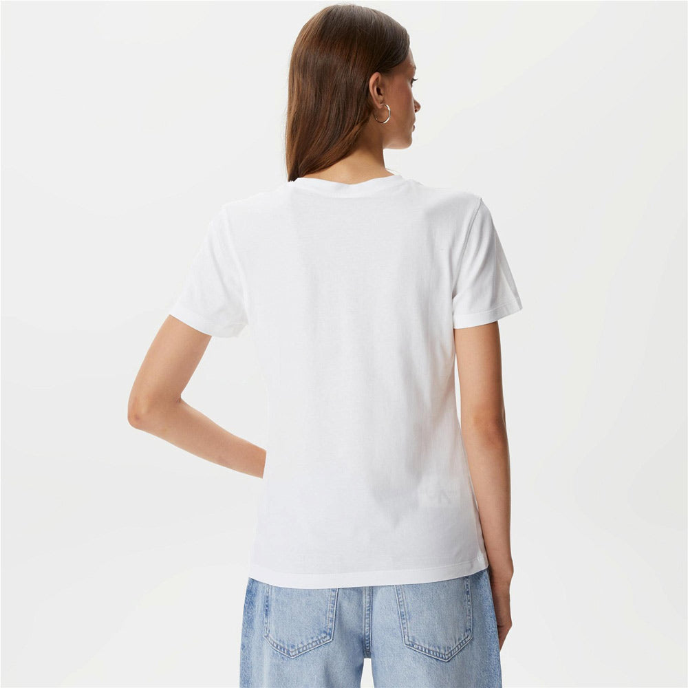 Printed Box Slim T-Shirt - White