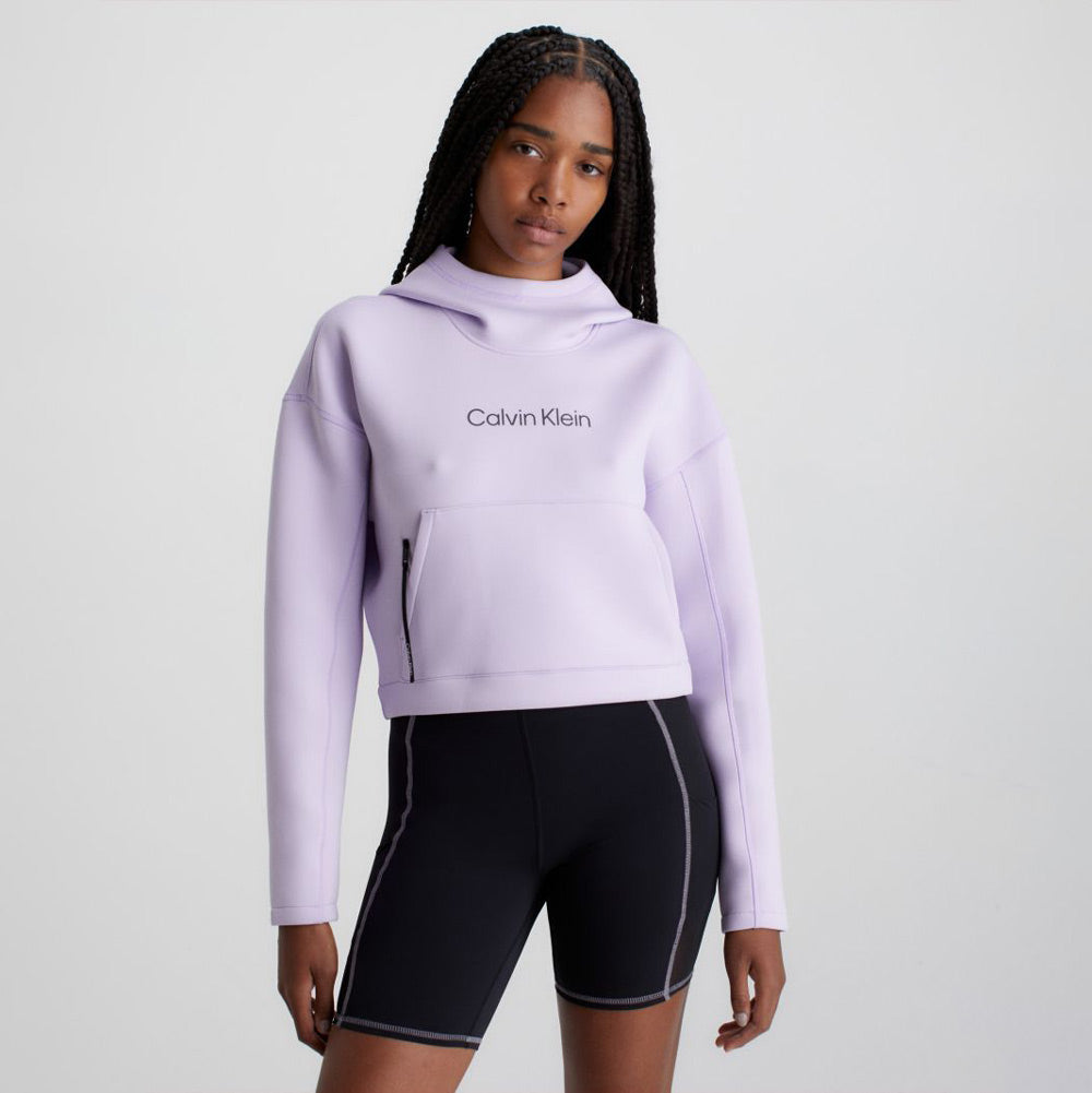 Crop Hoodie - Lilac