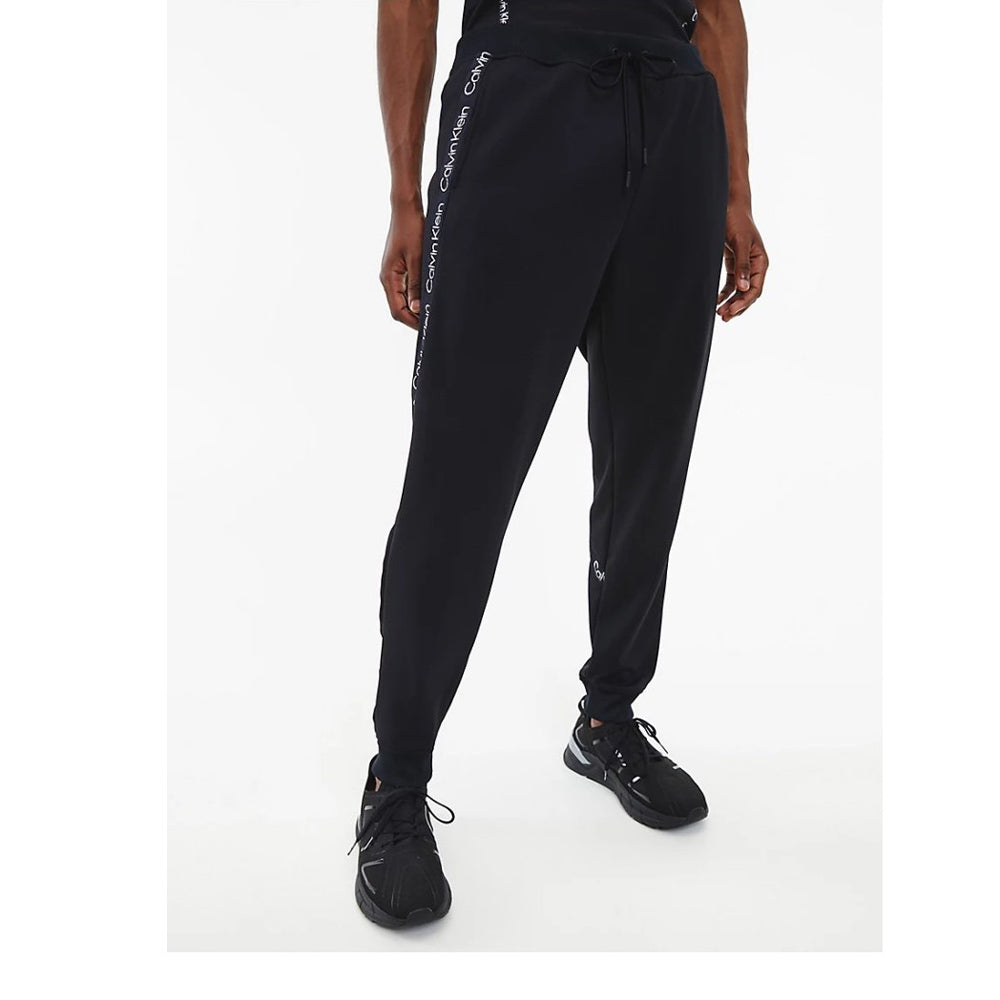 Drawstring Knit Pants - Black