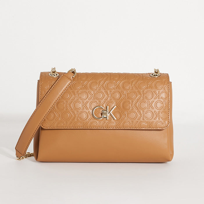 Re-Lock Crossbody Bag - Brown