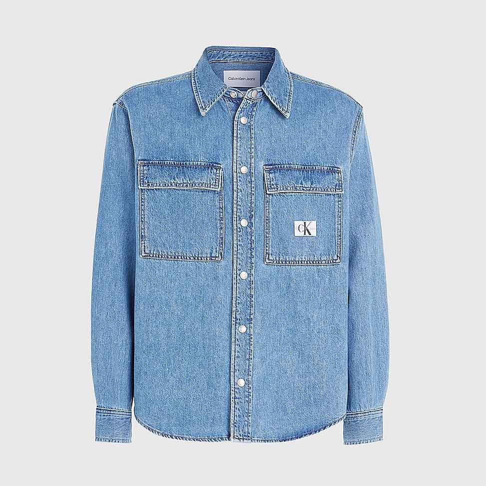 Relaxed Denim Shirt - Denim Medium