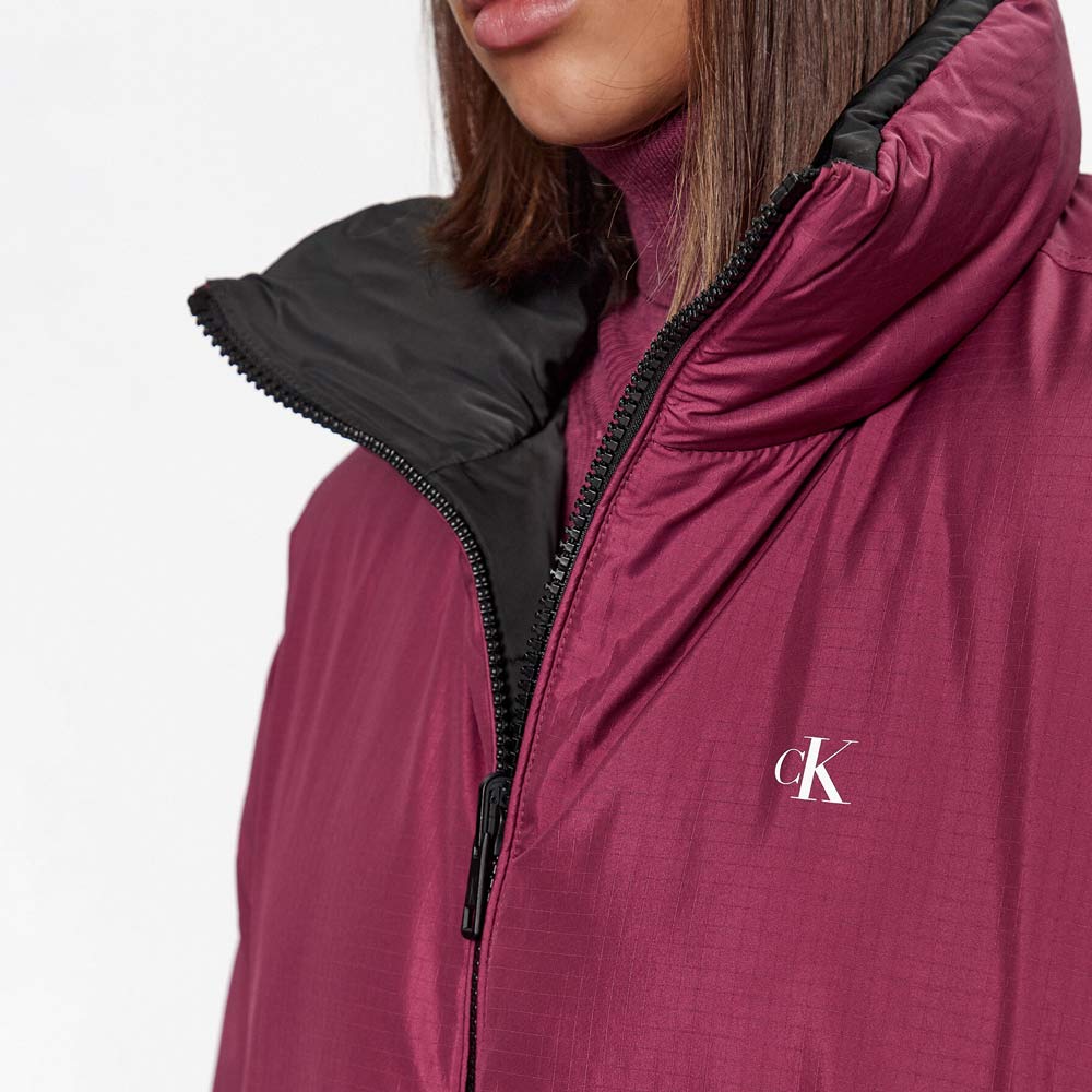 Reversible 90S Puffer - Black Multi