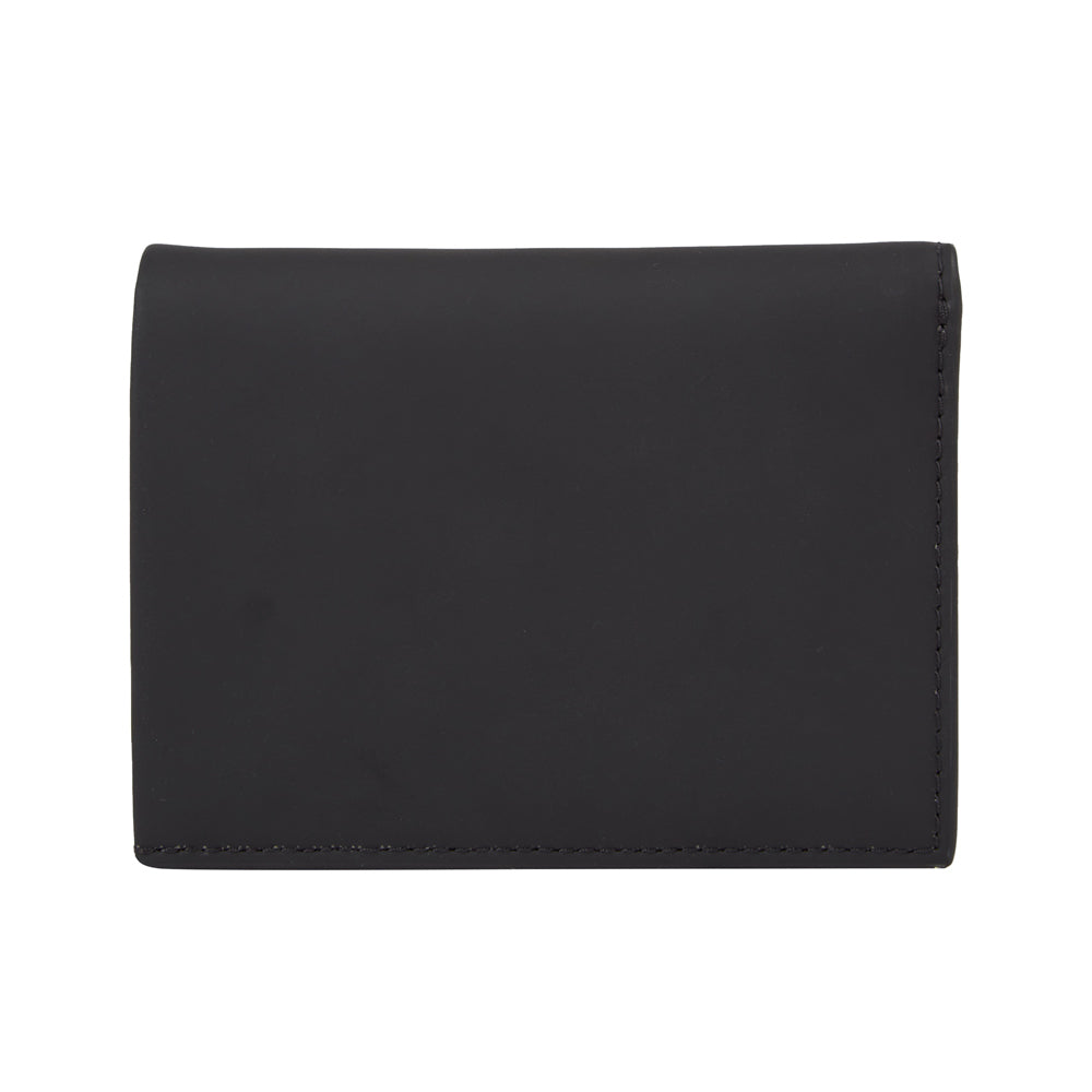 Rubberized Bifold Wallet - Black