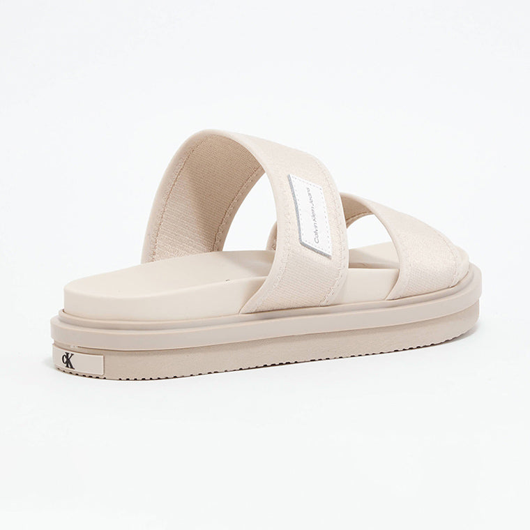 Sandal Doublebar Badge - Off White